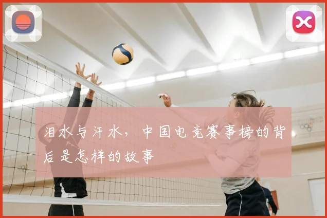 泪水与汗水，中国电竞赛事榜的背后是怎样的故事